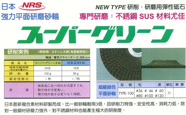 中壢五金,桃園五金,五金批發,五金行,研磨材料類,強力平面研磨砂輪
