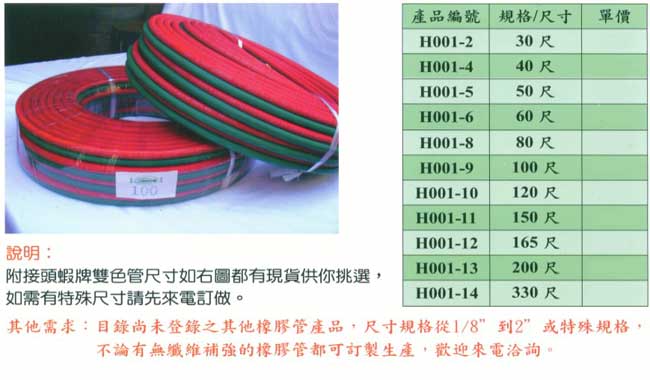 雙色管附接頭