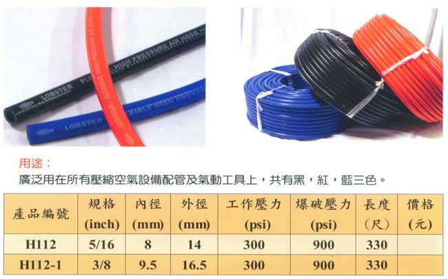 PVC 高壓軟管