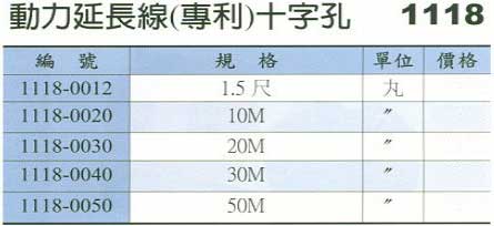 中壢五金,桃園五金,五金批發,五金行,水電材料,動力延長線(專利)十字孔
