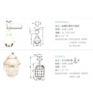 耐壓防爆型水銀燈