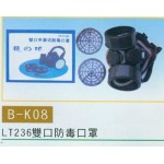 雙口防毒口罩