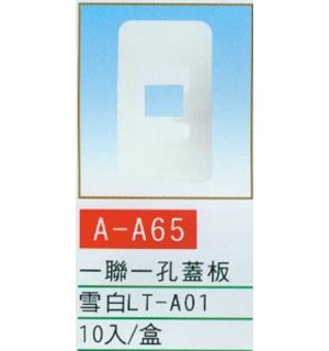 一聯一孔蓋板